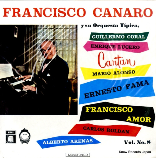 CANARO, FRANCISCO francisco canaro y su orquesta tipica volumen 8 T-100328