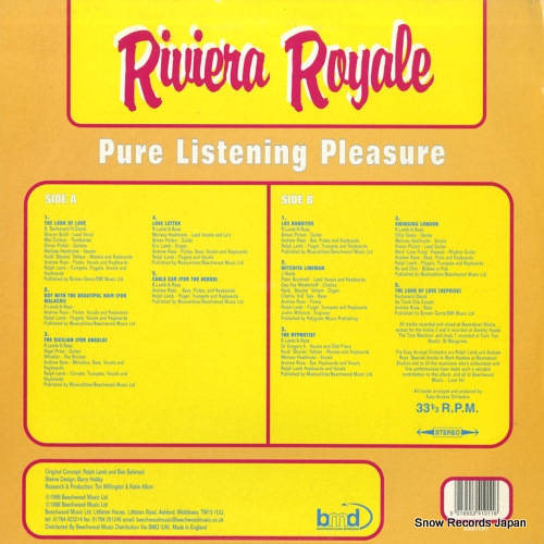 EASY ACCESS ORCHESTRA riviera royale EASYLP1