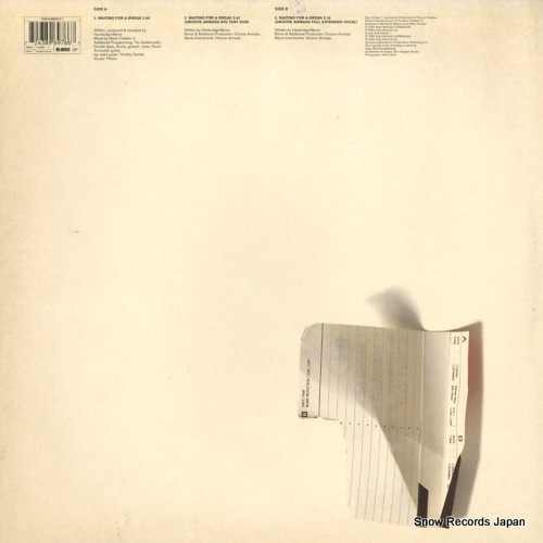 DAY ONE waiting for a break SADT10