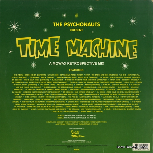 PSYCHONAUTS, THE time machine MW101
