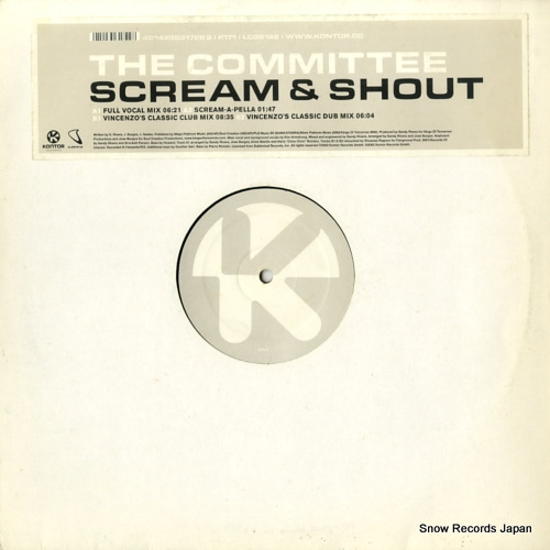 THE COMMITTEE scream & shout K171