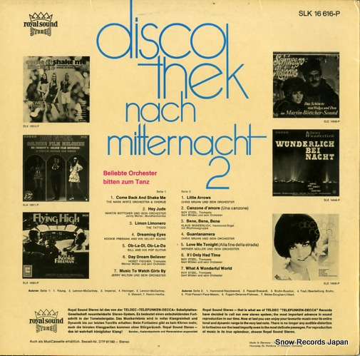 V/A discothek nach mitternacht 2 SLK16616-P