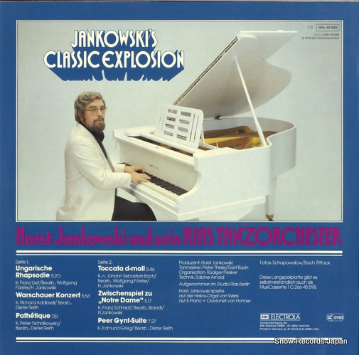 JANKOWSKI, HORST jankowski's classic explosion 1C066-45598