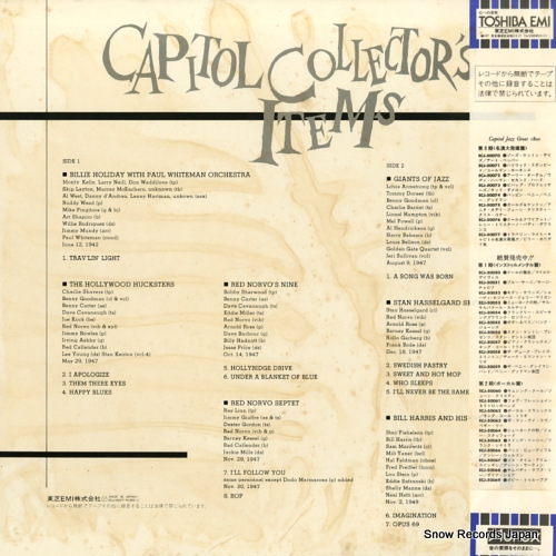 V/A capitol collector's items ECJ-50077