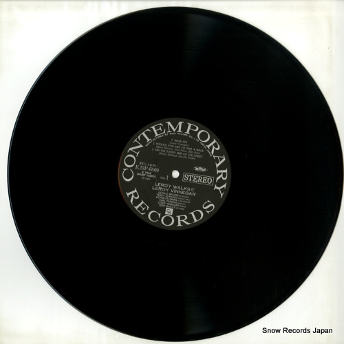 VINNEGAR, LEROY leroy walks! K20P-6609