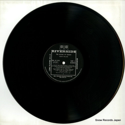 ROLLINS, SONNY the sound of sonny SMJ-6139(M)