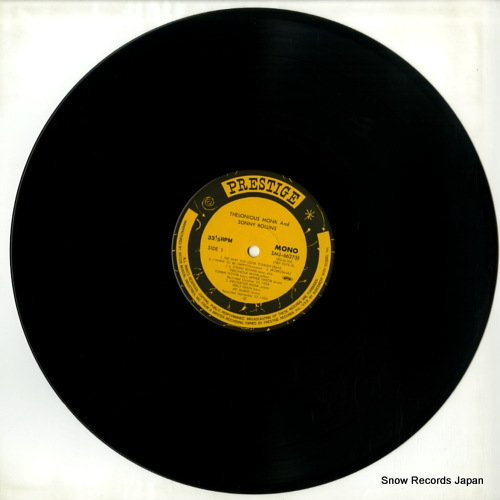 MONK, THELONIOUS thelonious monk and sonny rollins SMJ-6627(M)
