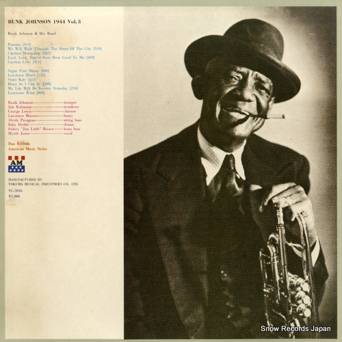 JOHNSON, BUNK bunk johnson 1944 vol.3 VC-7016