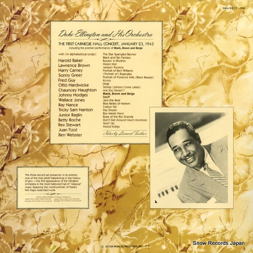 ELLINGTON, DUKE the duke ellington carnegie hall concerts january 1943 SMJ-9517