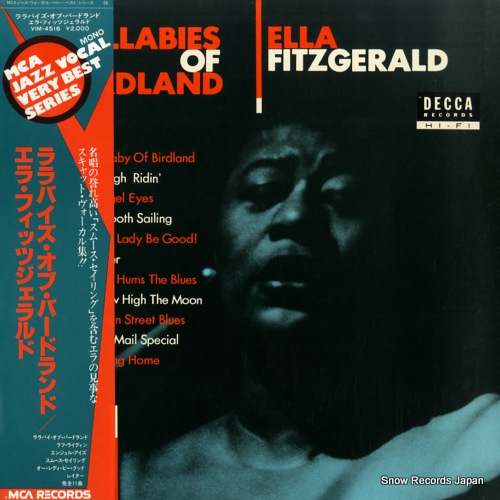 FITZGERALD, ELLA lullabies of birdland VIM-4516