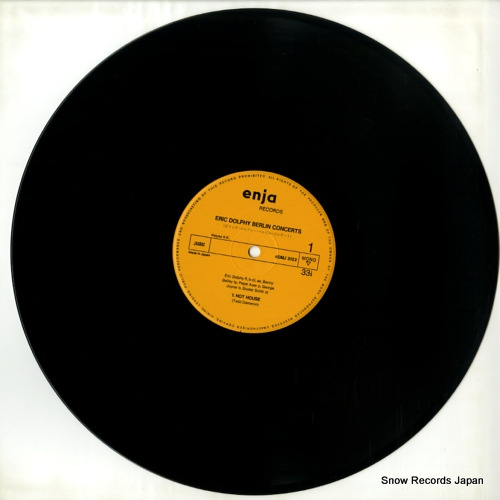 DOLPHY, ERIC berlin concerts 40MJ3122