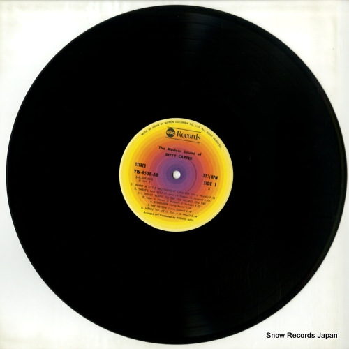CARTER, BETTY the modern sound of betty carter YW-8538-AB