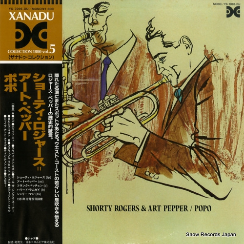 ROGERS, SHORTY, AND ART PEPPER popo YS-7095-DU
