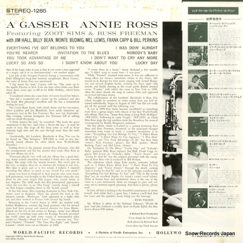 ROSS, ANNIE a gasser GXH-3509