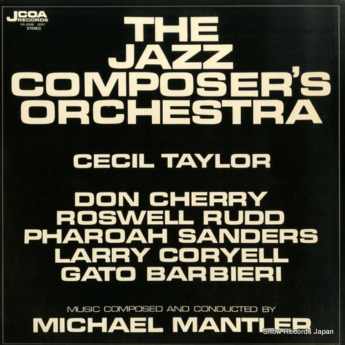 V/A the jazz composer's orchestra PA-3036