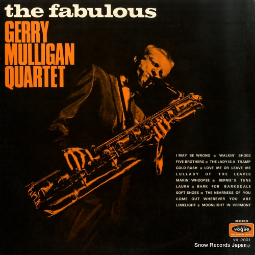 MULLIGAN, GERRY the fabulous YX-2001