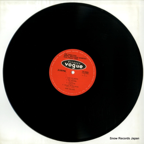 MULLIGAN, GERRY the fabulous YX-2001