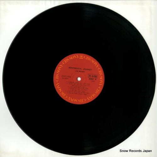 BROWN, LES sentimental journey 20AP1493