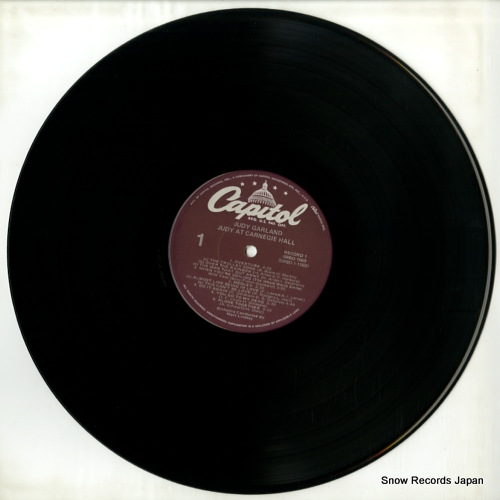 GARLAND, JUDY judy at carnegie hall SWBO1569