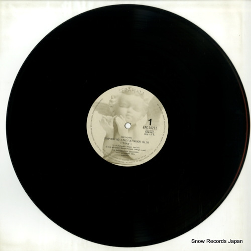 KARAJAN, HERBERT VON beethoven; symphony no.3 in e flat major, op.55 