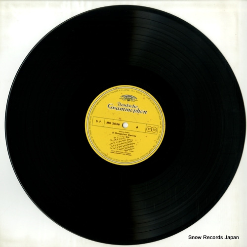 KARAJAN, HERBERT VON brahms; 8 hungarian dances MG-2036