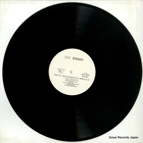 BELKIN, BORIS sibelius; violin concerto in d minor SLA1242