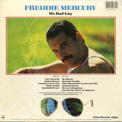 MERCURY, FREDDIE mr. bad guy FC40071
