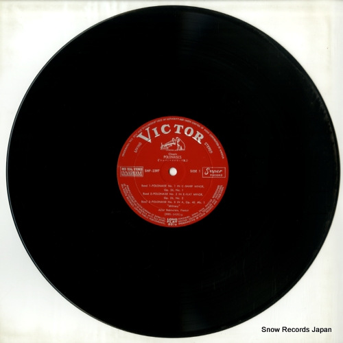 RUBINSTEIN, ARTUR chopin; 6 polonaises SHP-2397