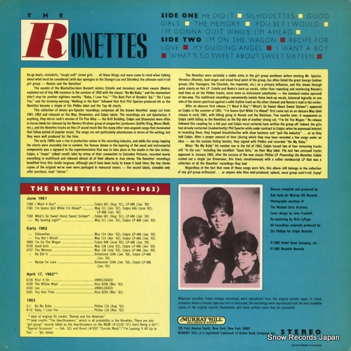 RONETTES, THE the colpix years 000156