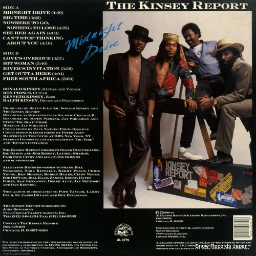 KINSEY REPORT, THE midnight drive AL4775