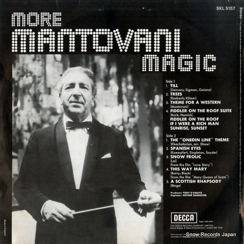MANTOVANI more mantovani magic SKL5157