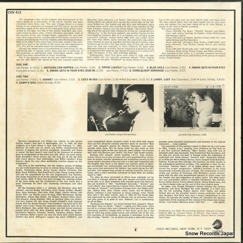 PARKER, LEO baritone great CHV413