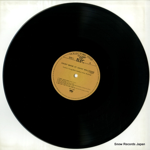 BASIE, COUNT count basie at savoy ballroom 1937 KV-109