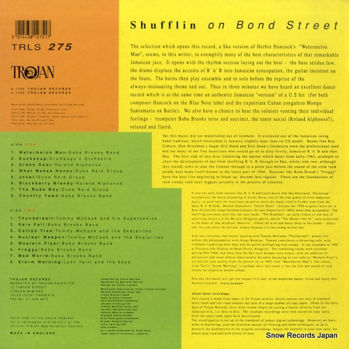 V/A shufflin on bond street TRLS275