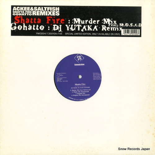 &ȥեå shatta fire remix YNKS004