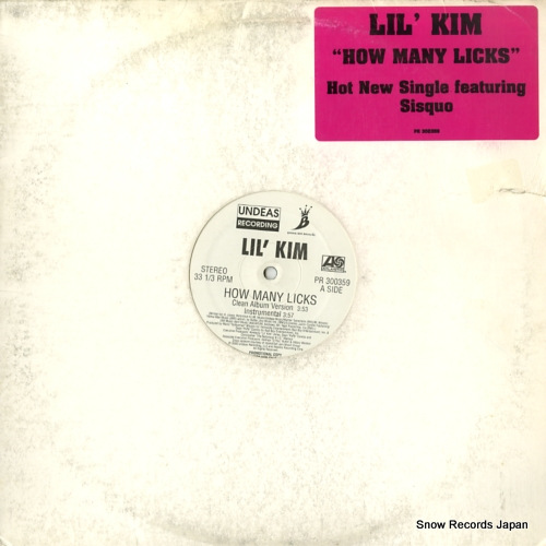 LIL' KIM how many licks PR300359