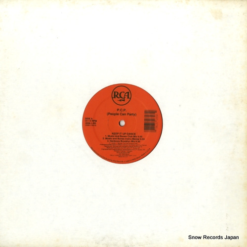 P.C.P. (PEOPLE CAN PARTY) keep it up dance 2858-1-RD