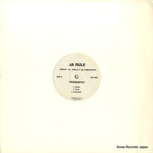 ジャ・ルール wonderful / new york INC-003