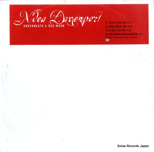 DAVENPORT, N'DEA underneath a red moon VVR5003106P