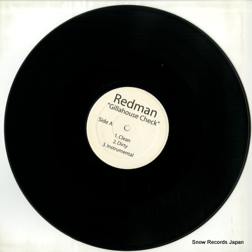 REDMAN gillahouse check GILLA-RED