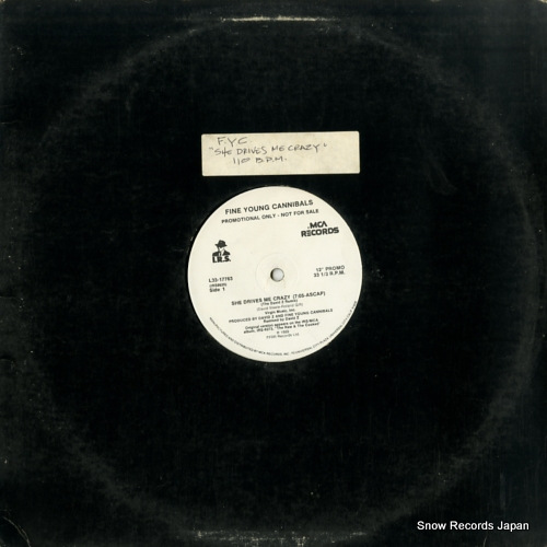 ファイン・ヤング・カニバルズ she drives me crazy L33-17763