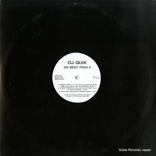 DJ・クイック da best trax ii PROCD-7527