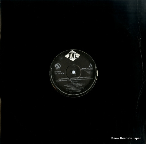 カリーフ i like the way (the kissing game) UNITY015TDJ