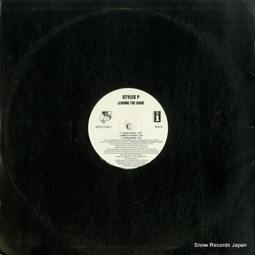 STYLES P i'm black / leaving the game INTR-11356-1