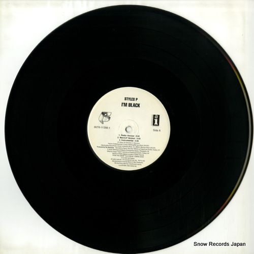 STYLES P i'm black / leaving the game INTR-11356-1