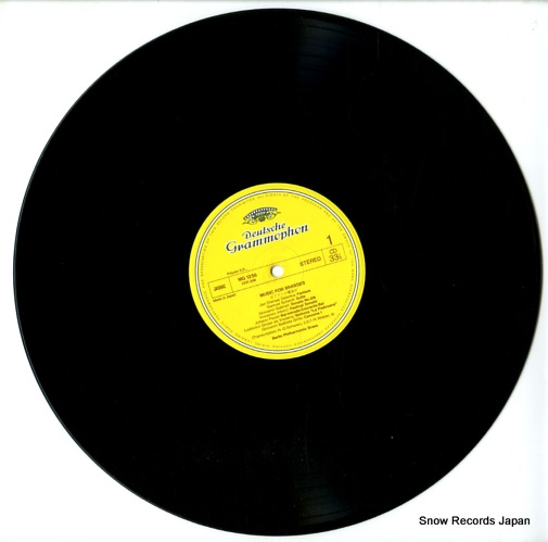 BERLIN PHILHARMONIC BRASS music for brasses MG1256