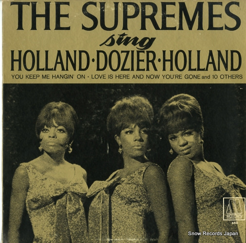 SUPREMES, THE sing holland, dozier, holland MM650/MT650