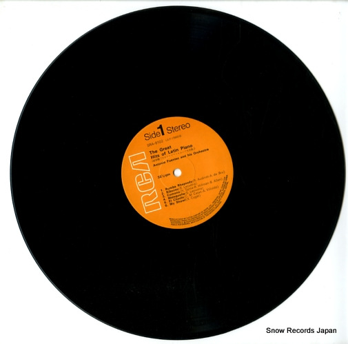 V/A the great hits of latin piano SRA9102