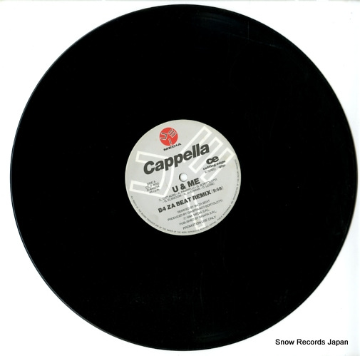 CAPPELLA/ANALOG MASTER u&me/no gravity CTJT-6010