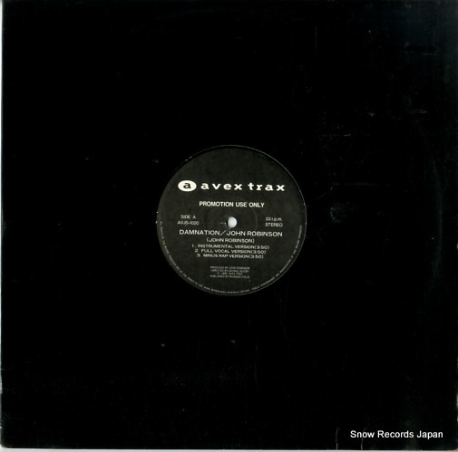 JOHN ROBINSON / DIGITAL VOLCANO damnation/explosion AVJS-1020